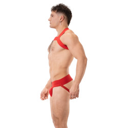 Barcode Berlin Harnais élastique Leonsh Rouge